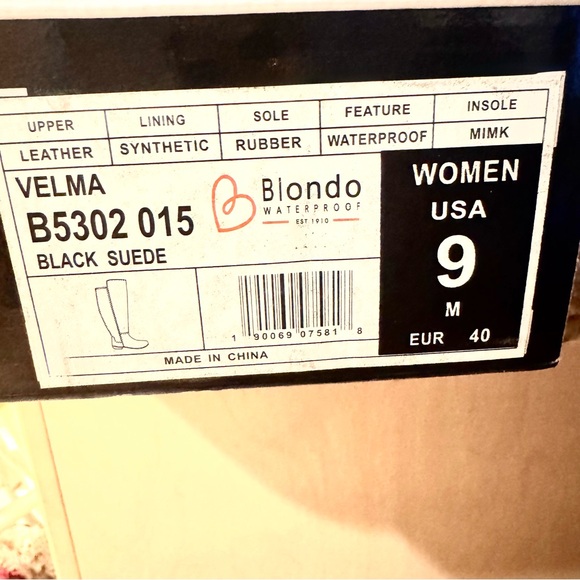 Blondo Black Over-the-Knee Boots - Picture 7 of 7